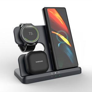 3 in 1 Wireless Charging Station for Galaxy Z Fold 4 - casestadium