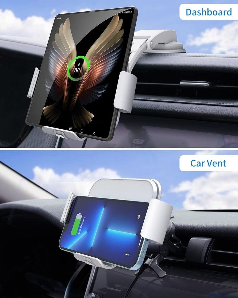 Luxury Dual Coil Wireless Car Charger - casestadium