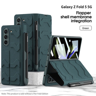 Leather Case with Side Pen slot for Samsung Galaxy Z fold 6