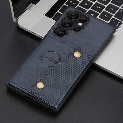 Magnetic Card Slot Wallet Case For Samsung S23 Series