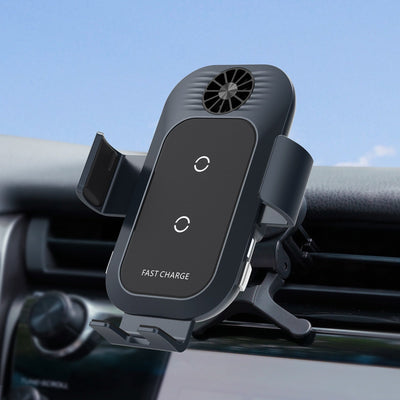 Dual Coil Car Wireless Charger For Galaxy S23 Series - casestadium