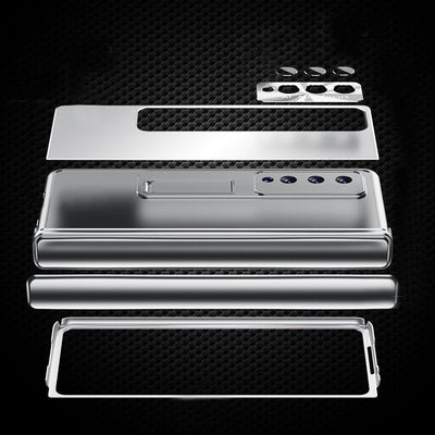 Aluminum Alloy Case for Samsung Galaxy Z Fold4 5G All-Inclusive Electroplating Cover - casestadium