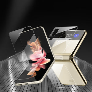 3 IN 1 Protective Film For Galaxy Z Flip 3 5G Front Back - casestadium