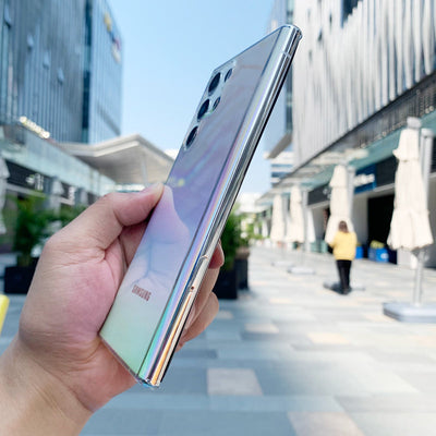 Rainbow Gradient Laser Case For Samsung Galaxy S22 Series - casestadium