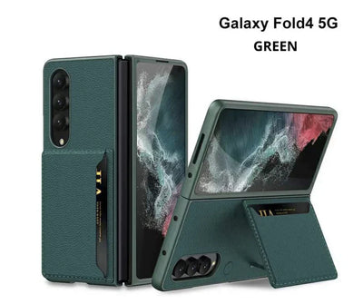 Premium Luxury Leather Case For Galaxy Z Fold Series - casestadium